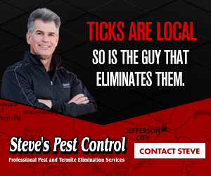 Ticks are local So is the guy that eliminates them. Contact Steve at Steve's Pest Control, Professional Pest and Termite Elimination Services